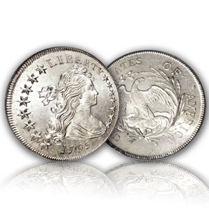 U.S. Coinage Draped Bust Dollar Small Eagle