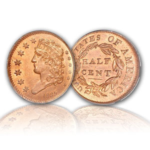 U.S. Coinage Classic Half Cent