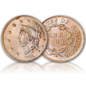 U.S. Coinage Coronet Large Cent