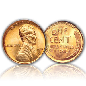 U.S. Coinage Lincoln Wheat Cent