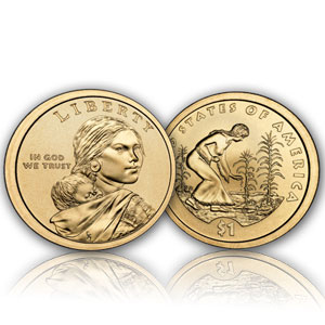 U.S. Coinage Sacagawea Dollar